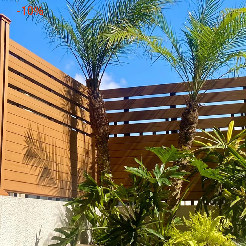 Забор из древесно-полимерного композита (ДПК) для улицы