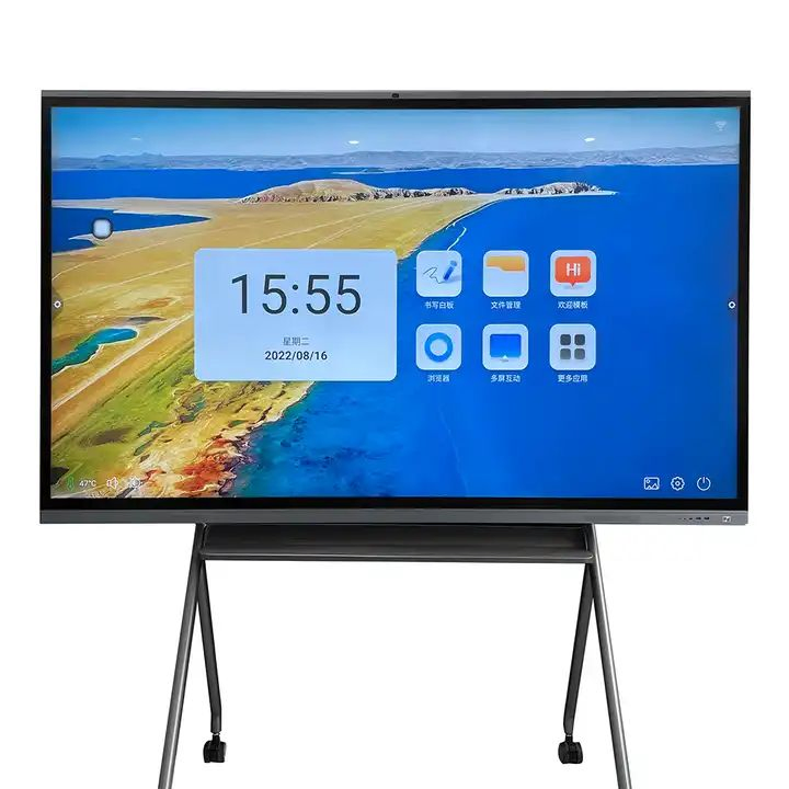 98-Inch 4K Touchscreen All-in-One PC for Business Use