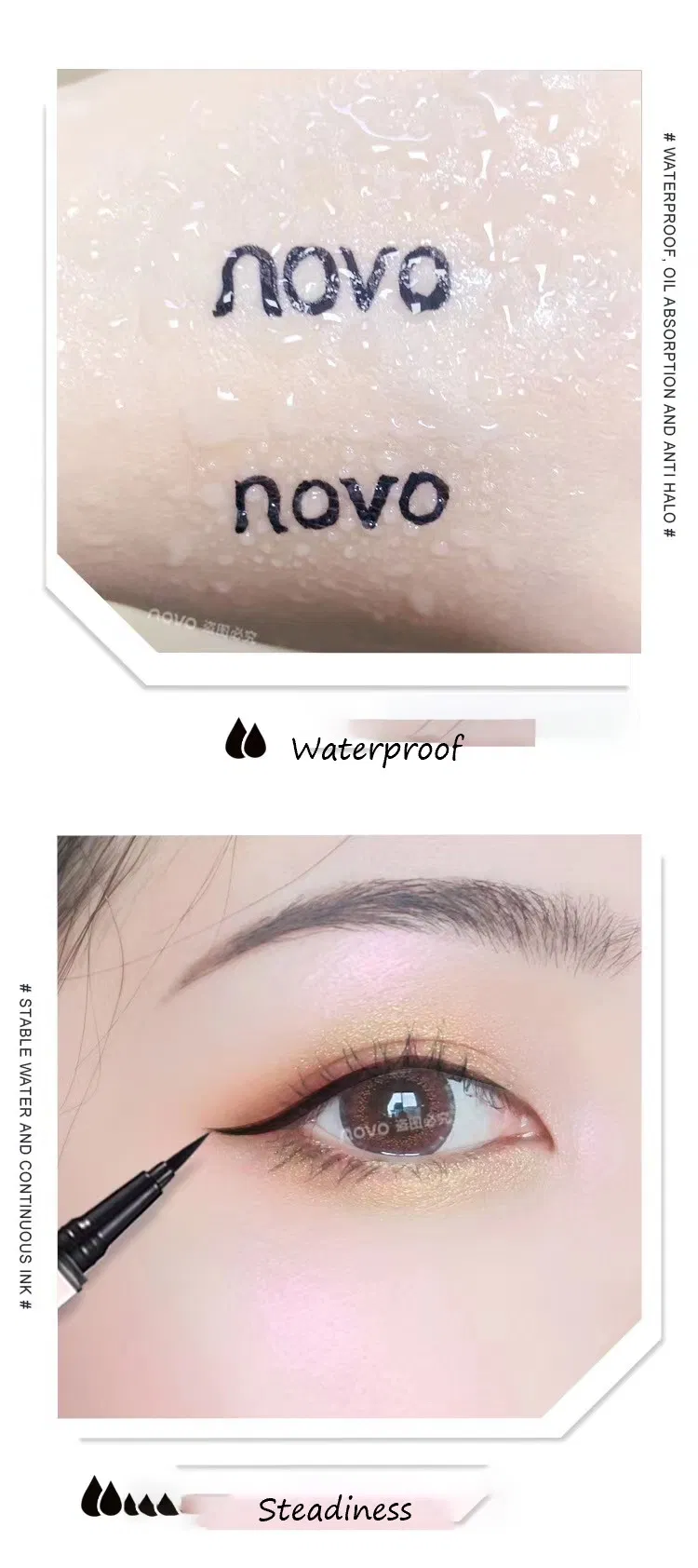 Novo 5325 Mermaid Wave Eyeliner Have Stock