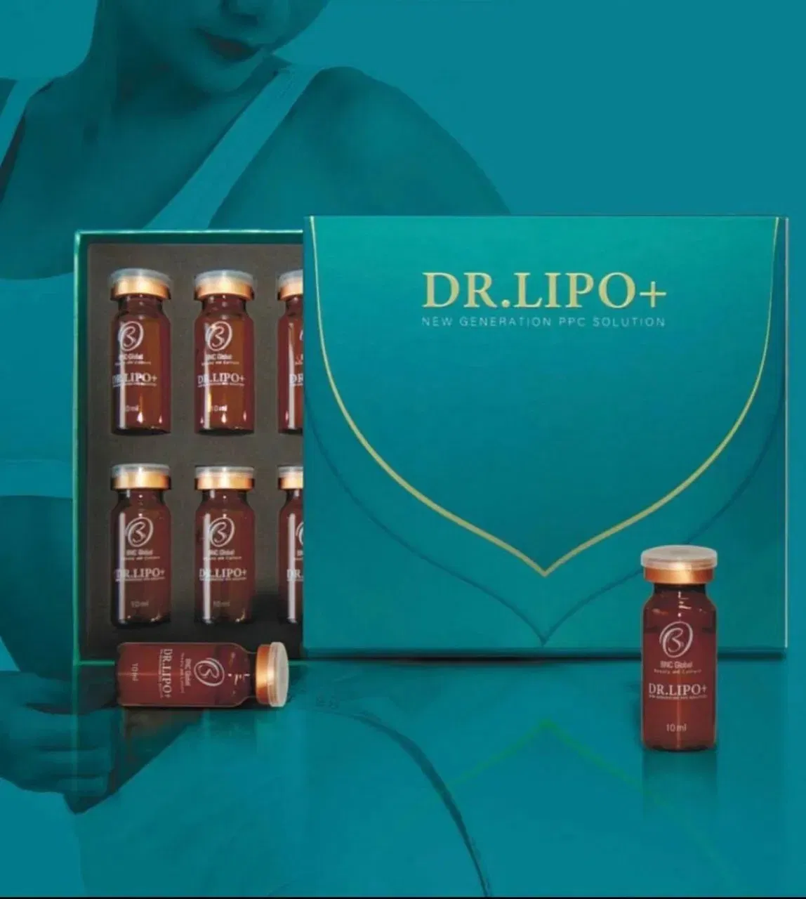 Korea Rapid Slimming Products The Red Red Ampoule Solution Lipolytic Injection Lose Weight for Face and Body