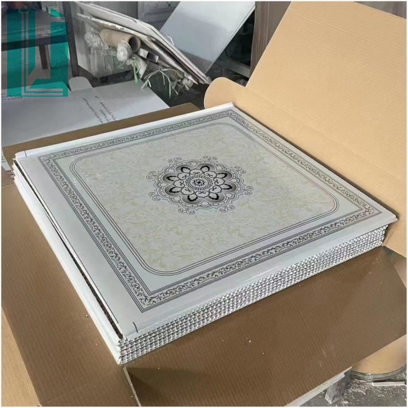 PVC Ceiling Panels, PVC Square-Shaped, Modern, Heat-Resistant, Waterproof