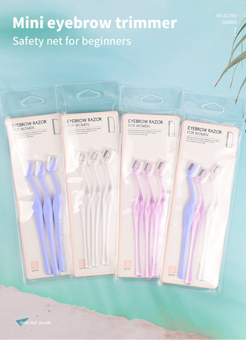 Precision Stainless Steel Eyebrow Trimmer for Flawless Grooming