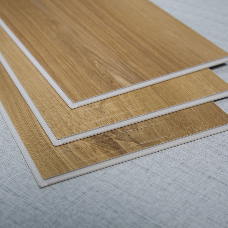 Spc Click Vinyl Flooring 6mm Brown Wood Marble Hardwood Planks