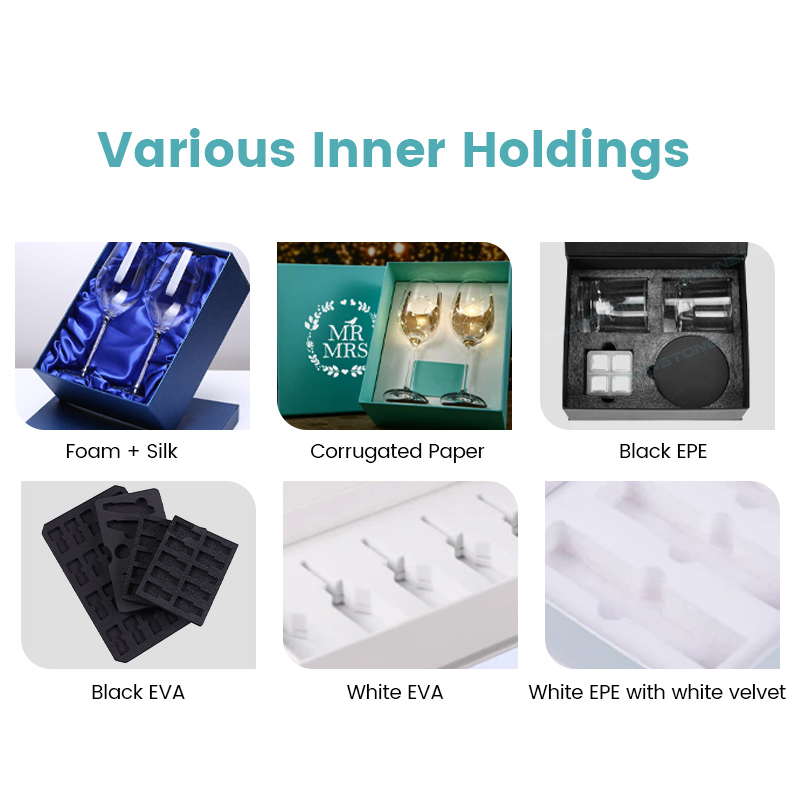 Custom Whiskey Wine Glasses Gift Set with Stainless Steel Chilling Ball Barware Birthday Christmas Gift Shunstone Supplier