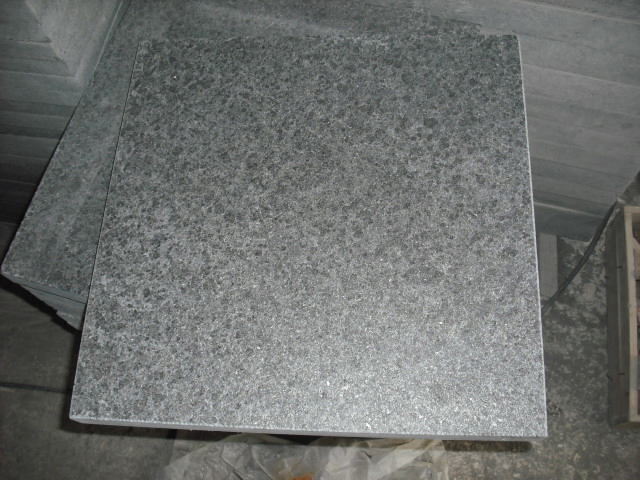 Natural Granite Stone Paving Stone Flamed Black G684 Paving Tile Decoration Materials Factory Supplier