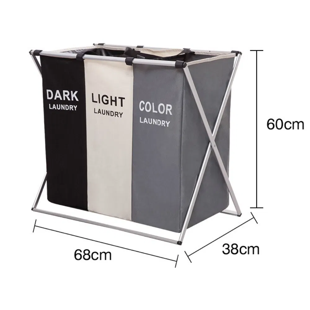 Foldable Large Capacity Dirty Laundry Basket Wbb28020