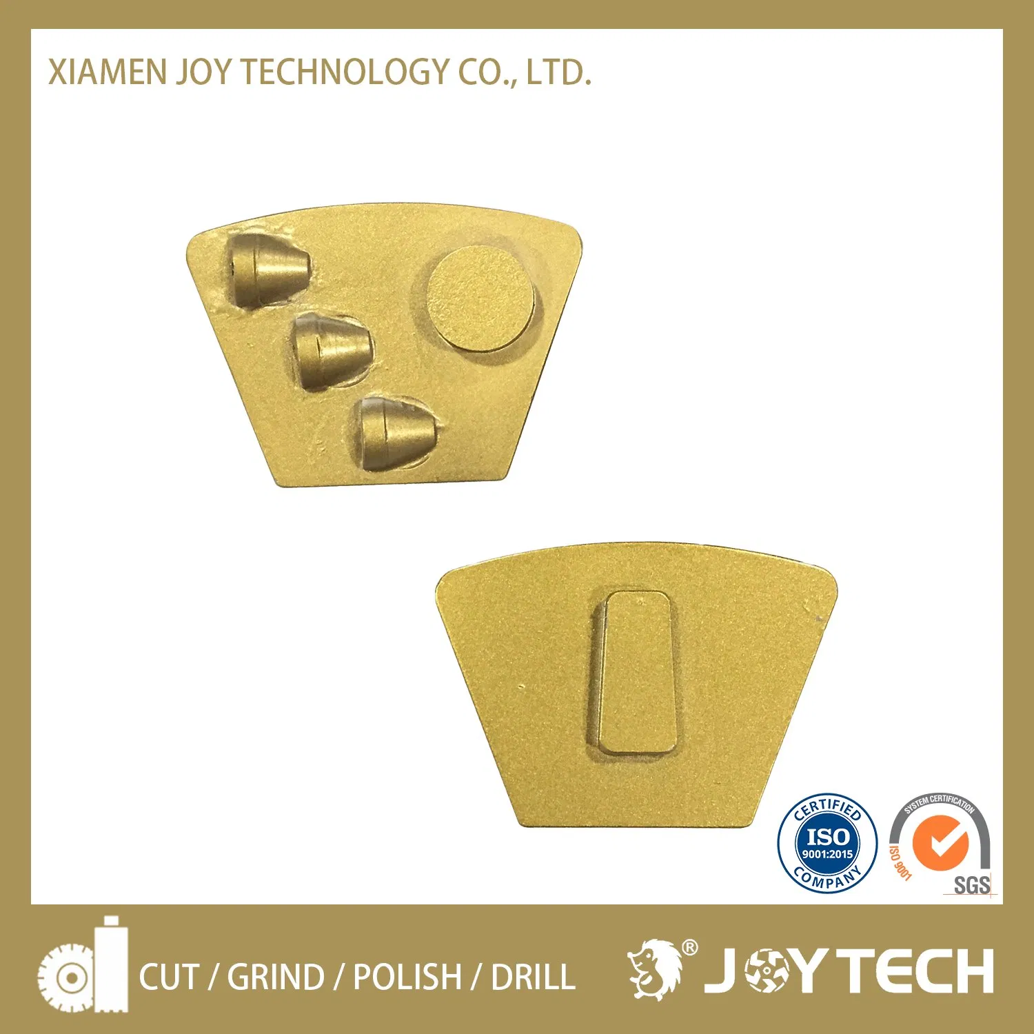 Бэкер-пады 3 дюйма для шлифовальных машин Husqvarna