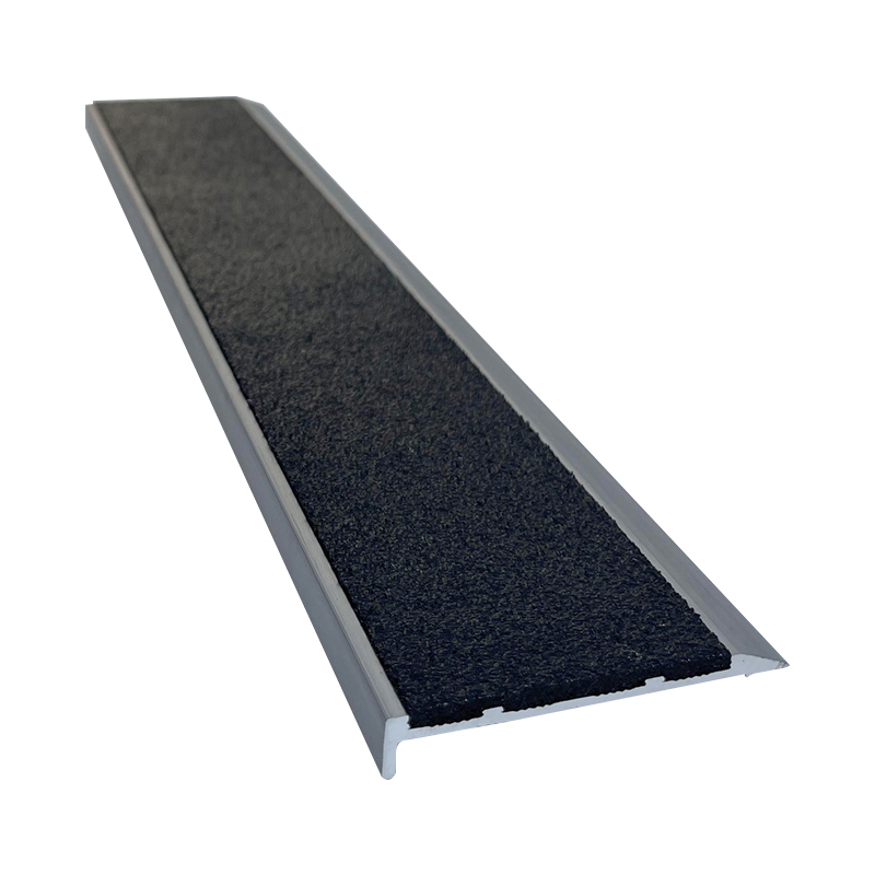 Non Slip Stair Nosing Anodised Aluminum Stair Edging Nosing Carborundum Stair Nosing Strip Anti Slip Nosing Strips