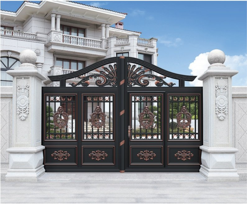 Yimu House Courtyard Entrance Outdoor Gate Villa Garden Gate