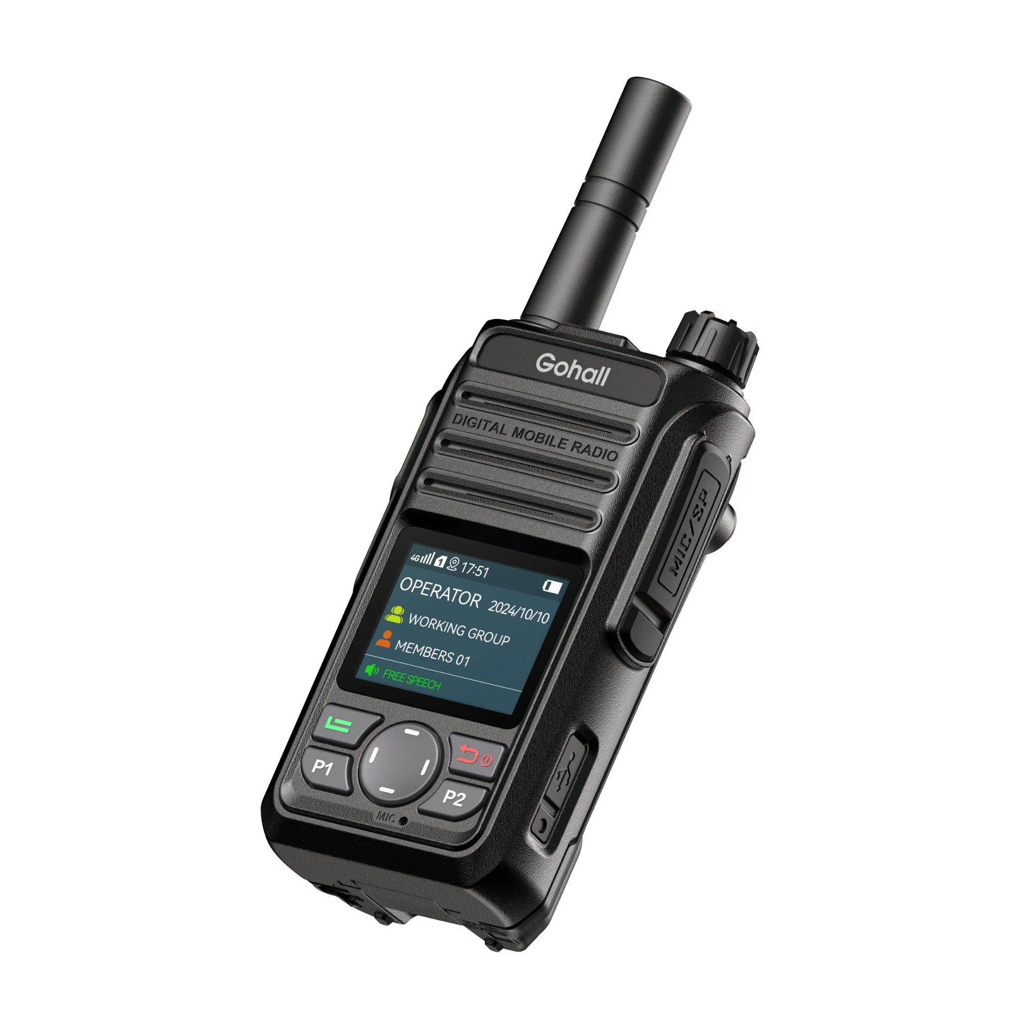 Радиостанция Realptt P-367c GPS с глобальной связью