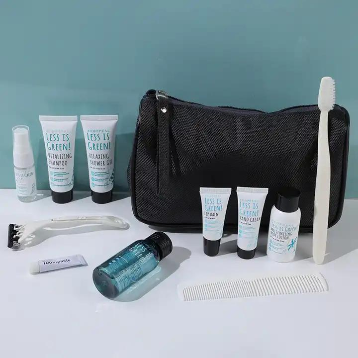 Airline Luxury Amenity Kits Travel Kit for Kids Traveling Bag Trolley Set
