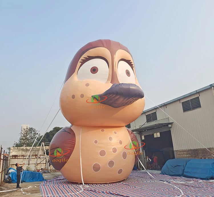 Outdoor Large Customized Inflatable Duck Character Decorative Advertising Inflatable Duck Model
