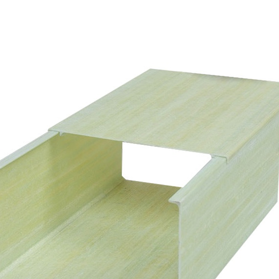 Polyurethane Pultrusion Profiles Customizable Cable Trays High Insulation Safety