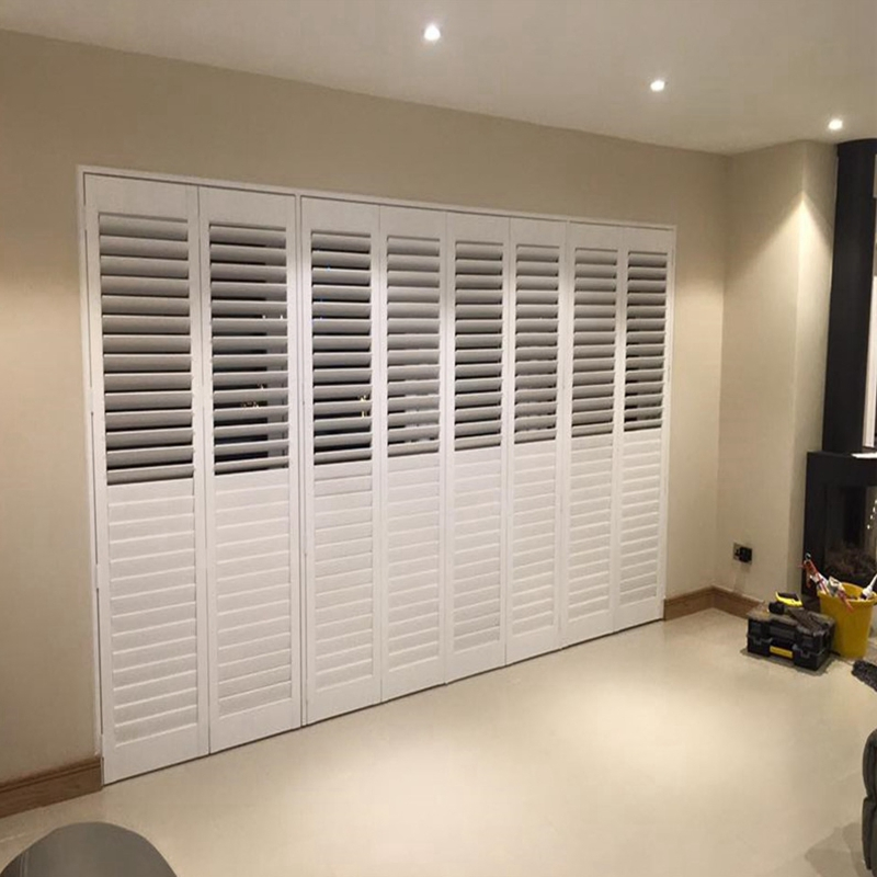 Elegant Vertical PVC Window Shutters for Contemporary Homes