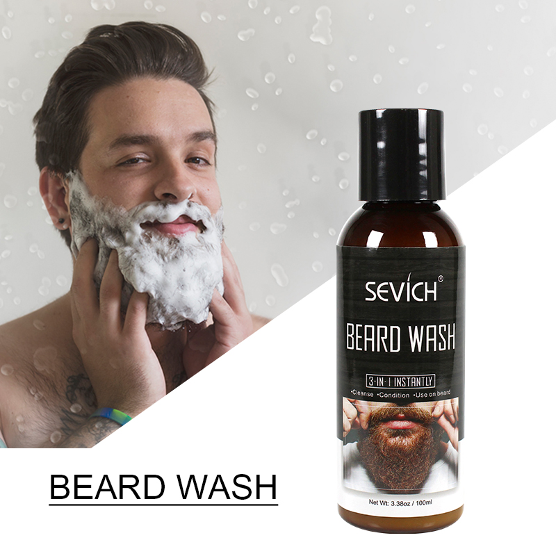 Organic Men Beard Wash Shampoo Private Label