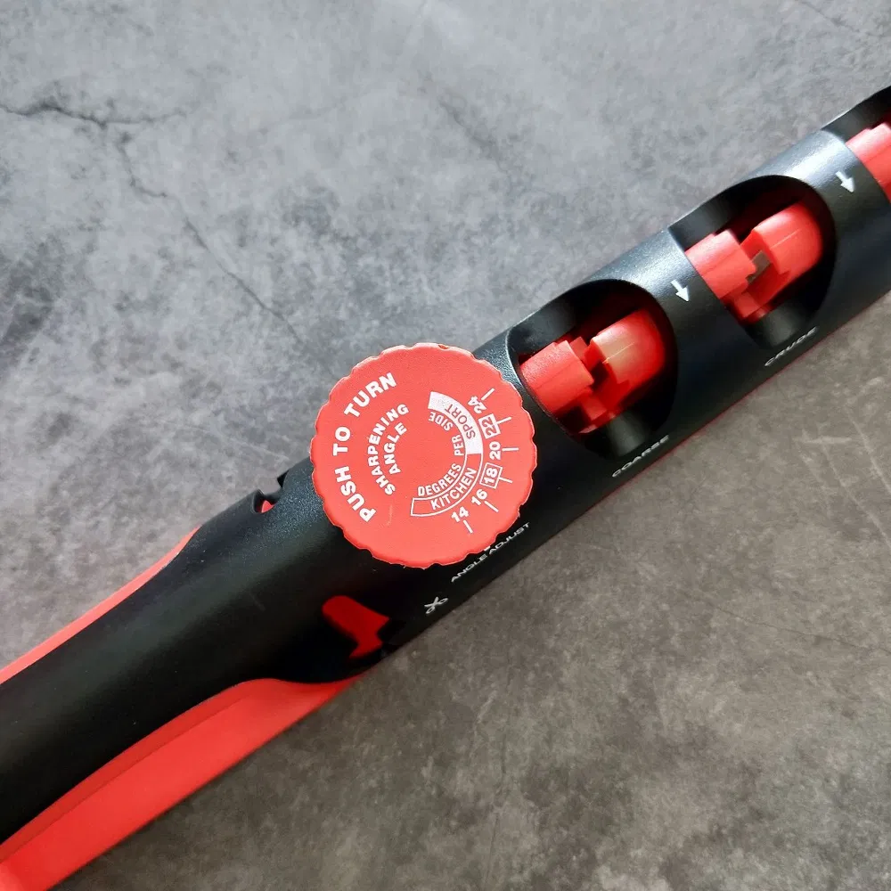 4 Stage Knife Sharpener, Scissor Sharpener, Whetstone, Adjustable Angle Sharpener, Ceramic Kitchen Tool Esg17252