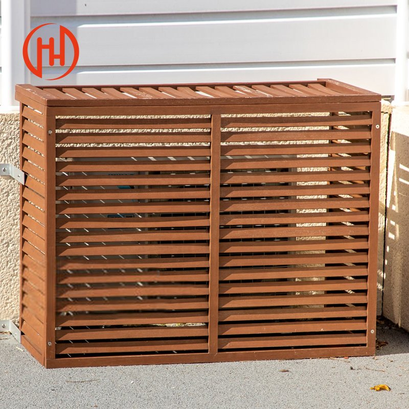 Customized Architectural Outdoor Aluminum Air Conditioner Louver Cover for Unit Wall