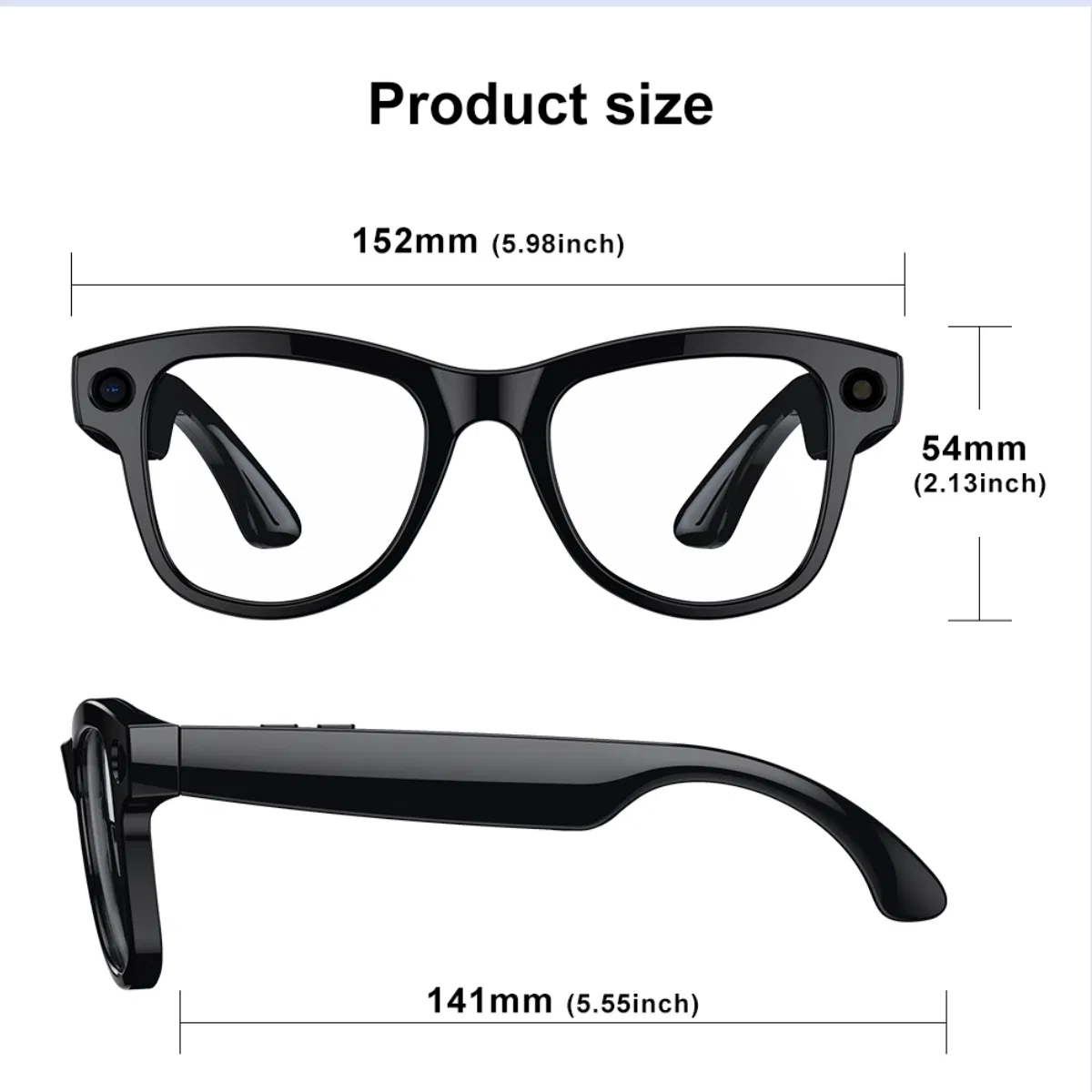 Bluetooth Smart Product Smart Bluetooth Eyewear Innovative Ai Smart Glasses with Camera