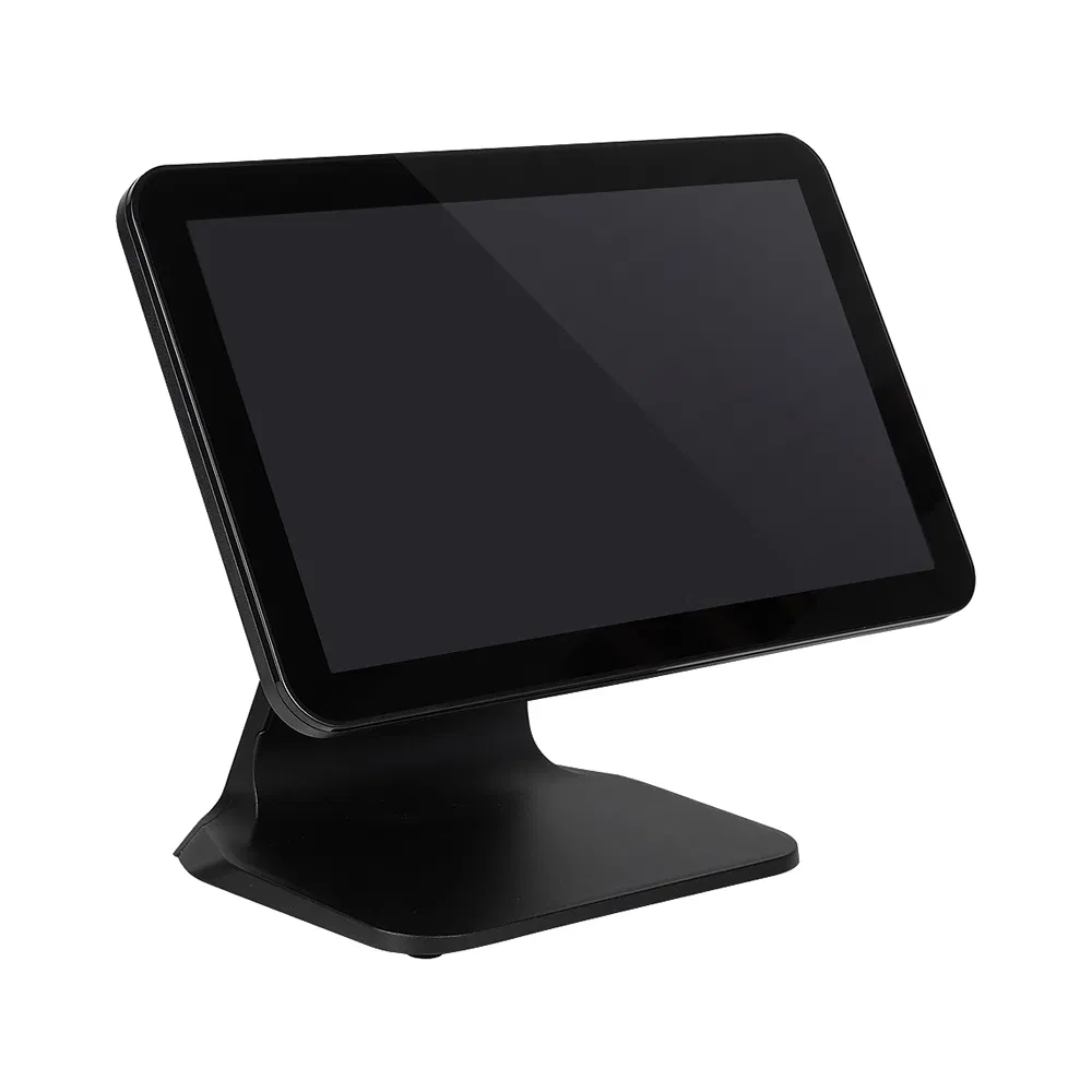 Widescreen 15.6 Inch Capacitive Touch All in One PC Windows Touch Screen Cash Register POS System for Coffee Shop Msr Optional