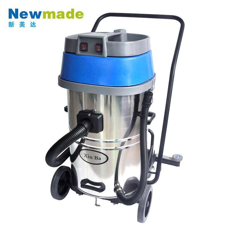 70L Wet Dry Cleaning Vacuum Cleaner with Suction Squeegee