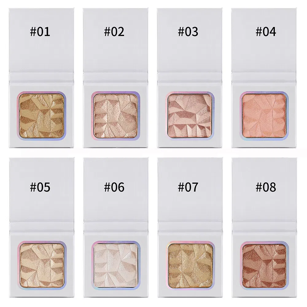Personalized Cosmetics Face Makeup Pressed Contour Highlighter Palette