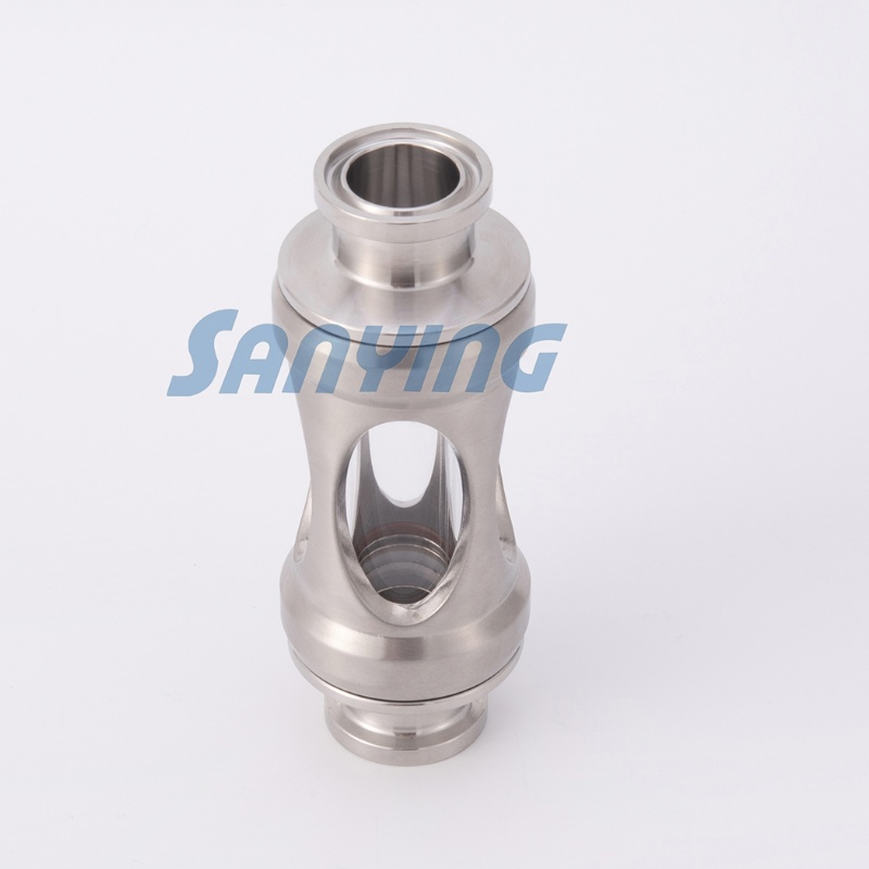 Casting 304/316L DN25 Heat-Resistant Sight Glass Tubular Sanitary Mirror with Factory Price
