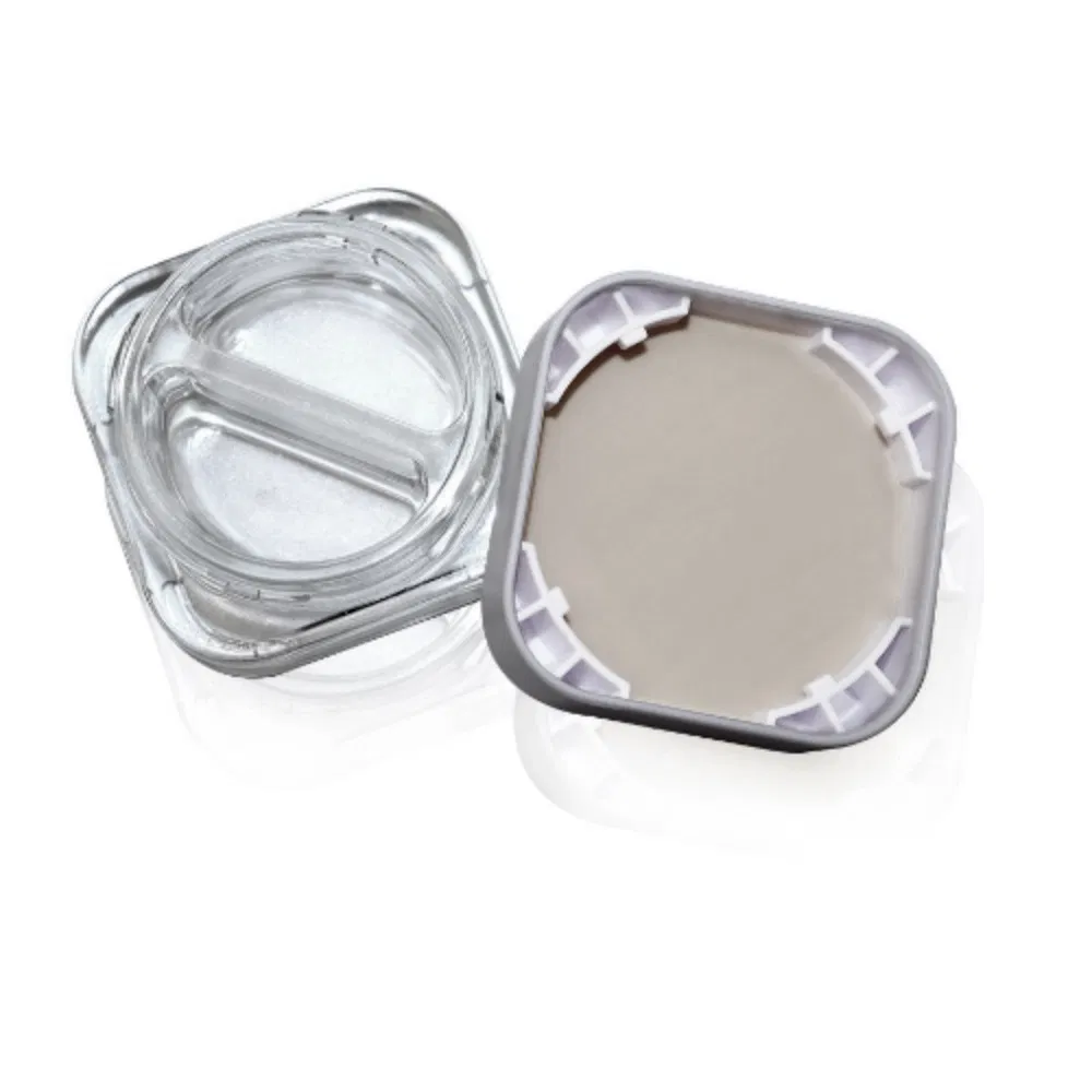 3G 3.5g 5ml 4ml 7ml 9ml Wholesale Mini Childproof Storage Smell Proof Container Small Child Resistant White Black DAB Triangle PTFE Qube Concentrate Glass Jar