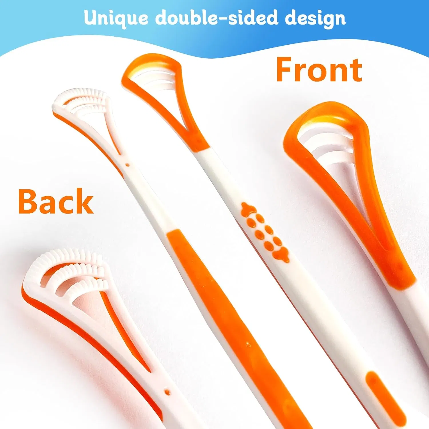 Soft Dental Tongue Cleaner Tongue Scraper