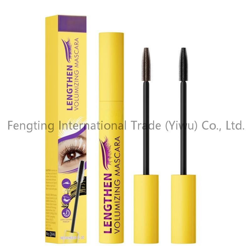 Create Your Own Brand Custom Logo Cruelty Free Makeup Wholesale Keratin Vegan Oil Long Lash Fiber Mascara Private Label