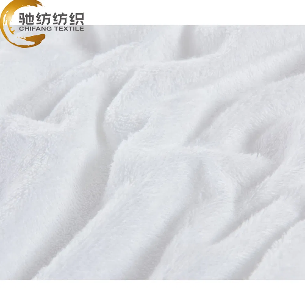 Low MOQ Custom White Terry Cotton Luxury Hotel Towels with Brand Logo