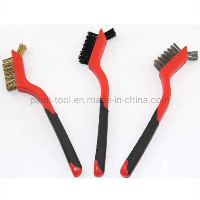 Stainless Steel Wire Brush Cutter with Soft Touch Handle for Cleaning