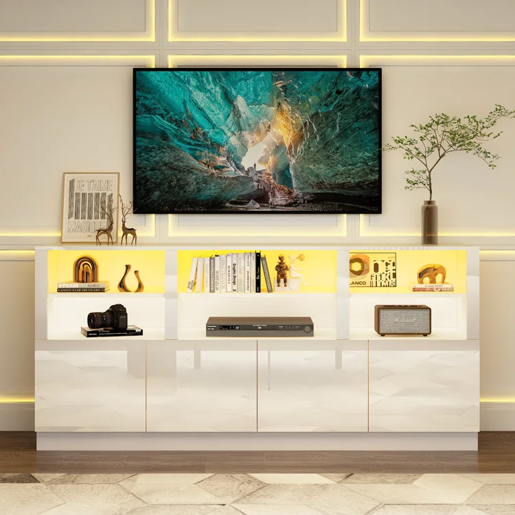 Журнальный столик с ящиками и тумба под ТВ комплект