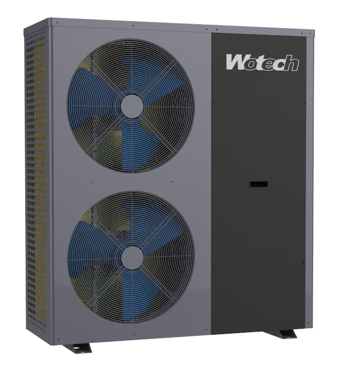 Wotech R32 on/off Monoblock Air to Water Heat Pump Heater Replace Gas Boiler