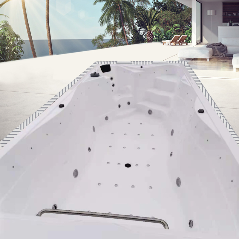Acrylic Intelligent Constant Temperature Surfing Massage SPA Outdoor Multiplayer 5 Meter Swimming Outdoor Swimming Pool