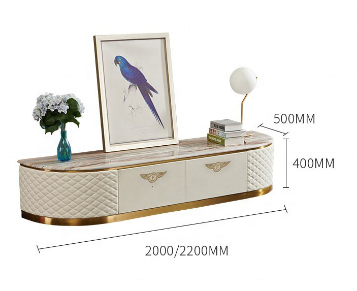 Мебель для гостиной МДФ экокожа тумба под ТВ комплект