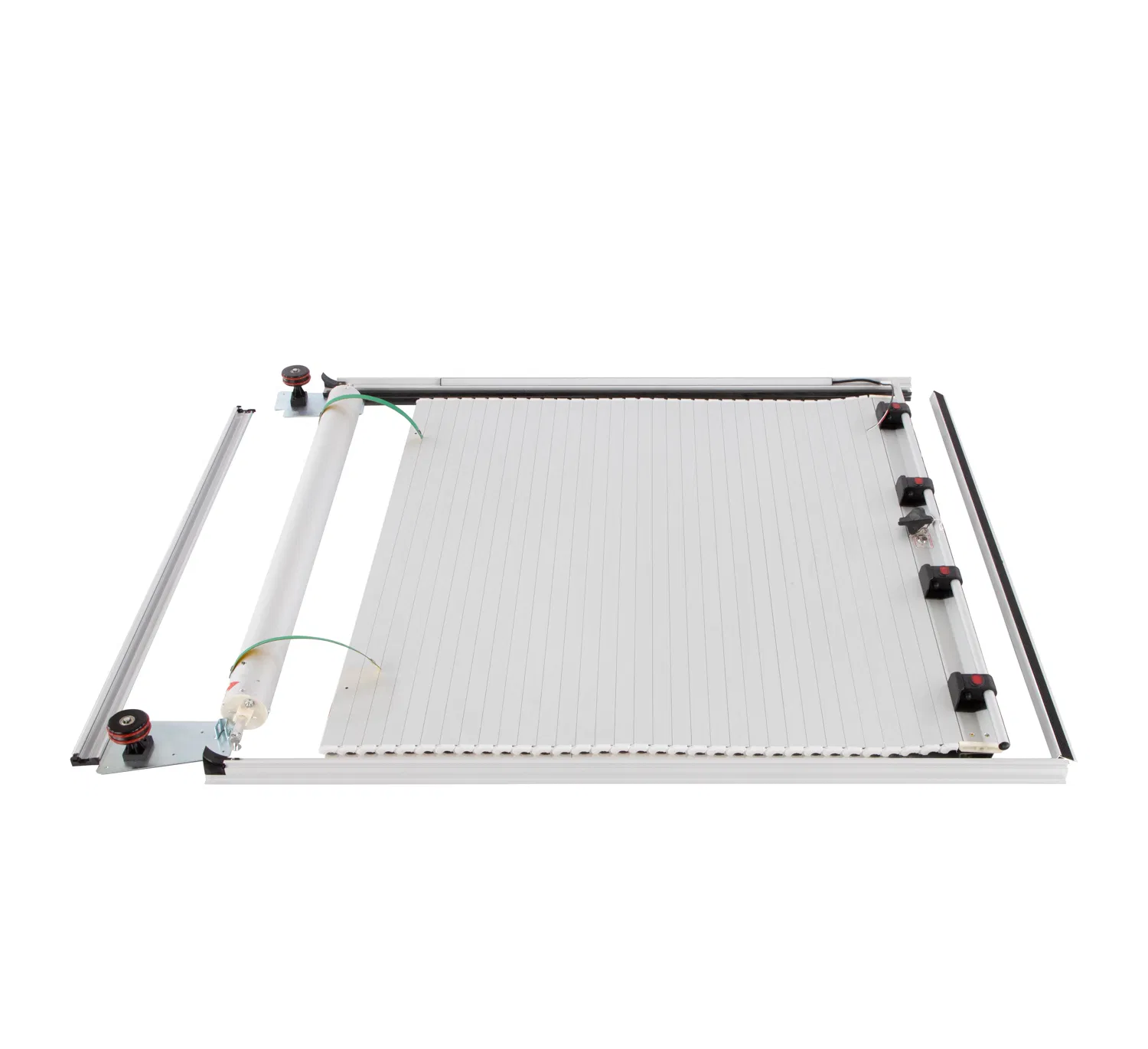 Customizable Rolling Shutter Door for Emergency Service Vehicle