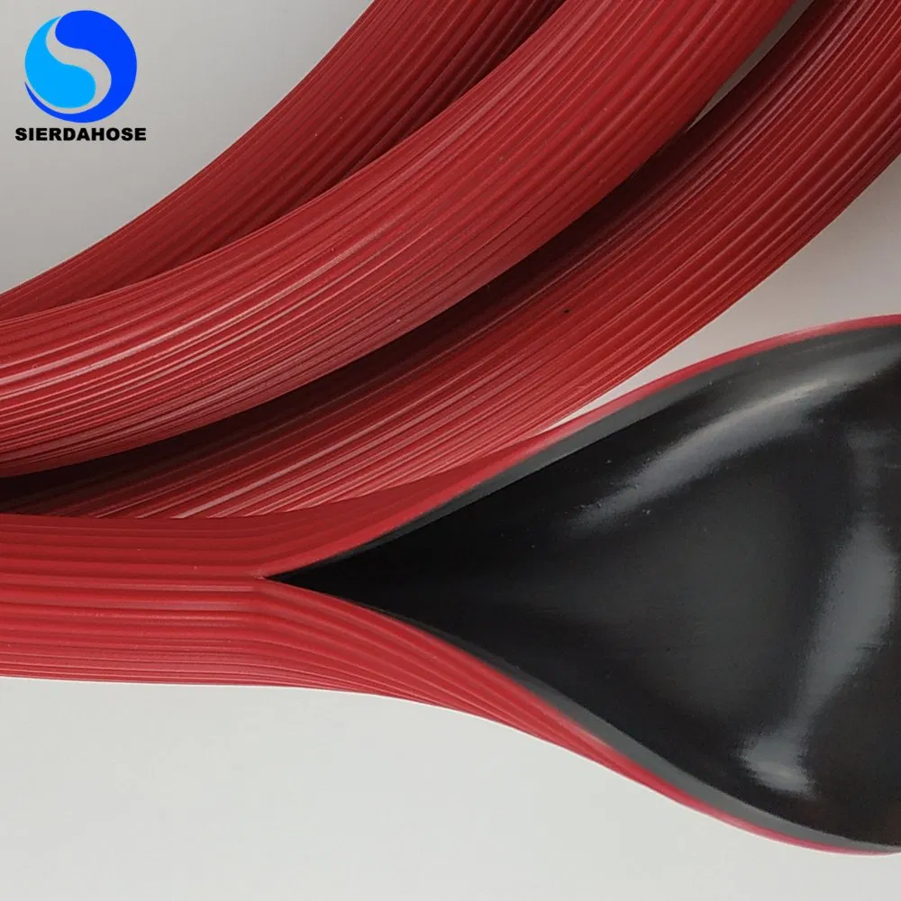 1/2" 3 Layer Red PVC Garden Water Hose for Irrigation Watering Garden