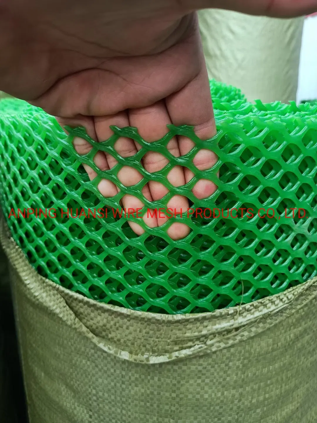 HDPE Extruded Plastic Mesh Used for Grass Protection/Poultry Farm