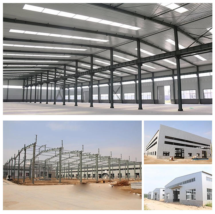 Steel Frame Construction Prefab Garage Warehouse Demountable Steel Structure Shed