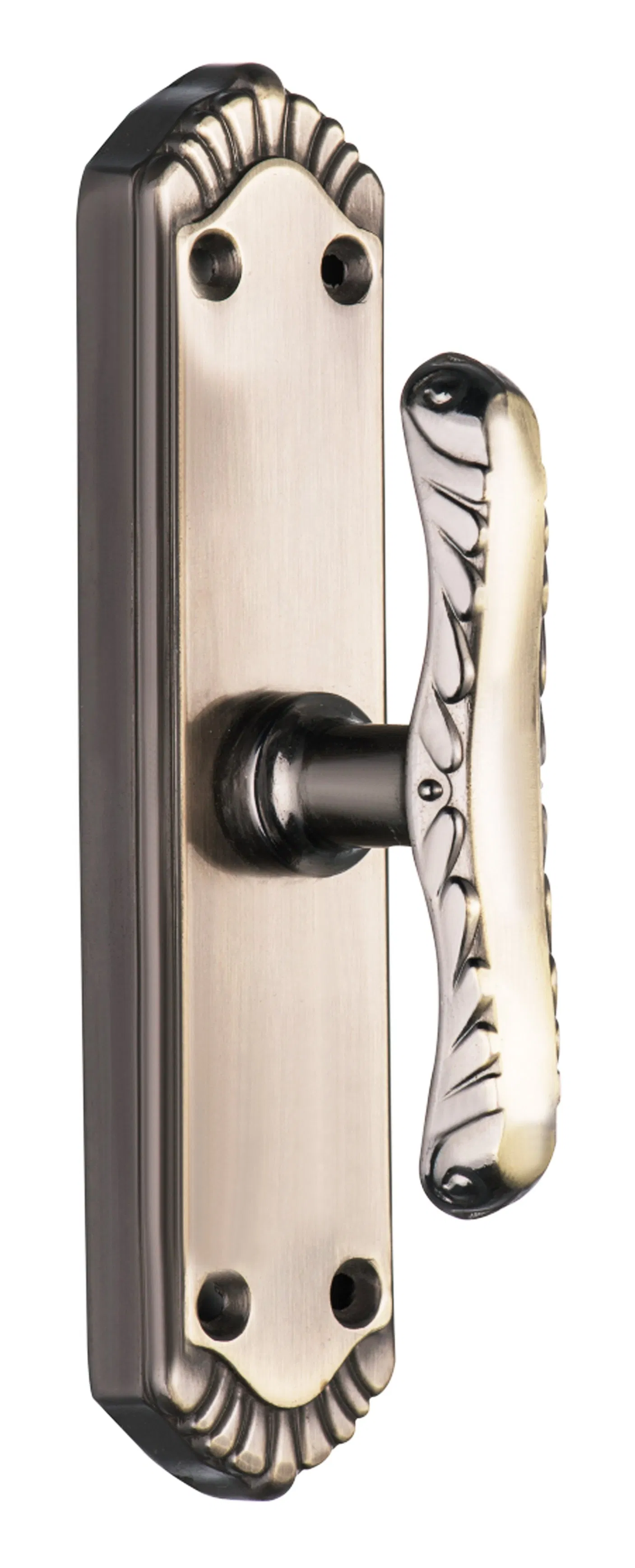 High-Class Solid Brass Panel Die-Casting Door Hardware Lever Handle