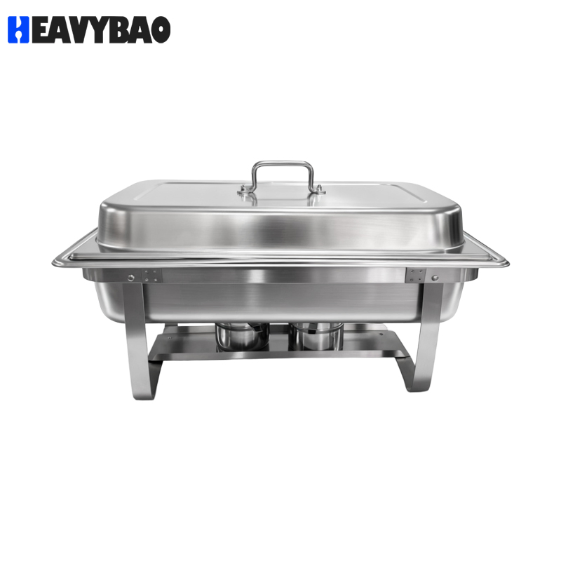 Heavybao Factory Direct Stainless Steel 201 Commercial Buffet Restaurant Food Warmer Chafing Dish