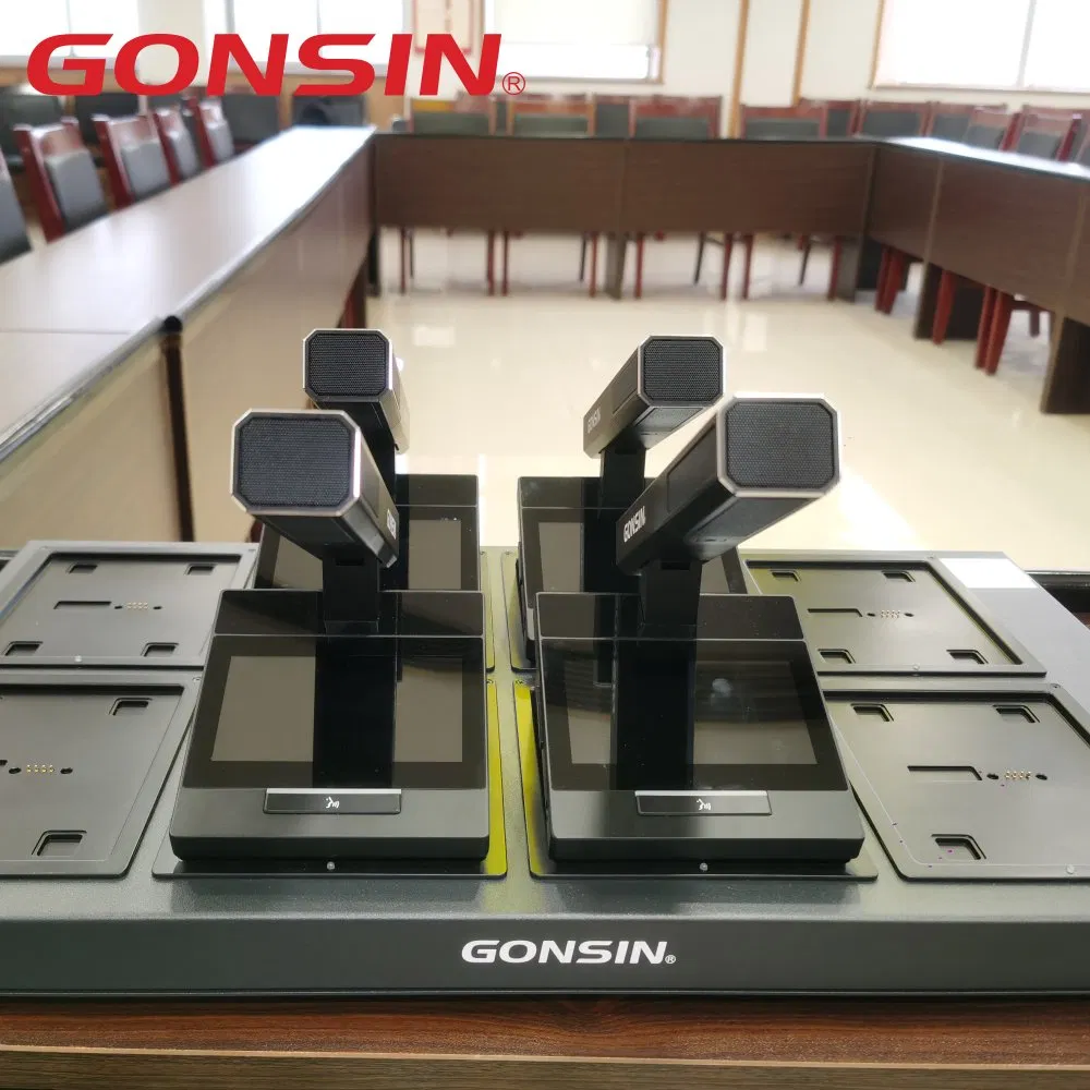 Беспроводная конференц-система GONSIN с микрофонами