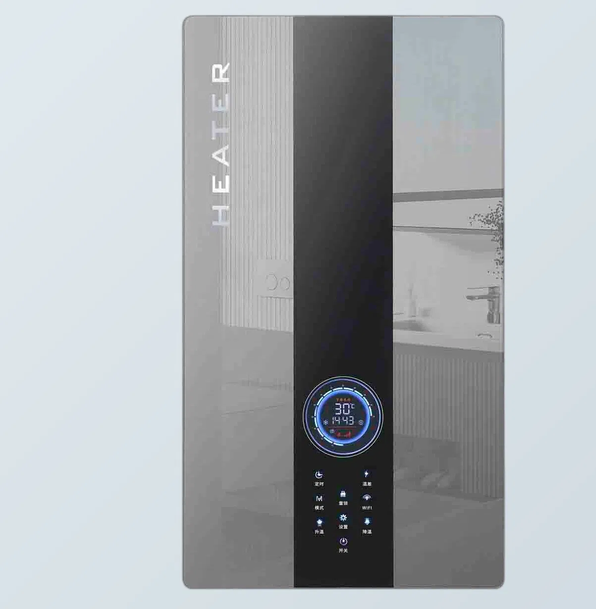 Red Hot Water Supply Electric Boiler with Single Pump System