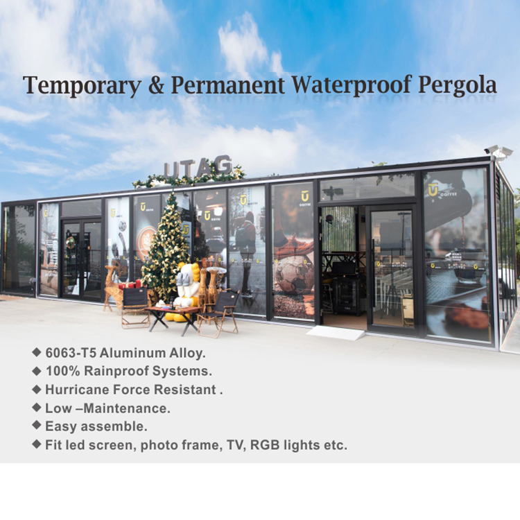 Elegant Waterproof Pergola Sunroom for Stylish Outdoor Spaces