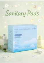 Biodegradable PLA Sanitary Pads OEM Factory