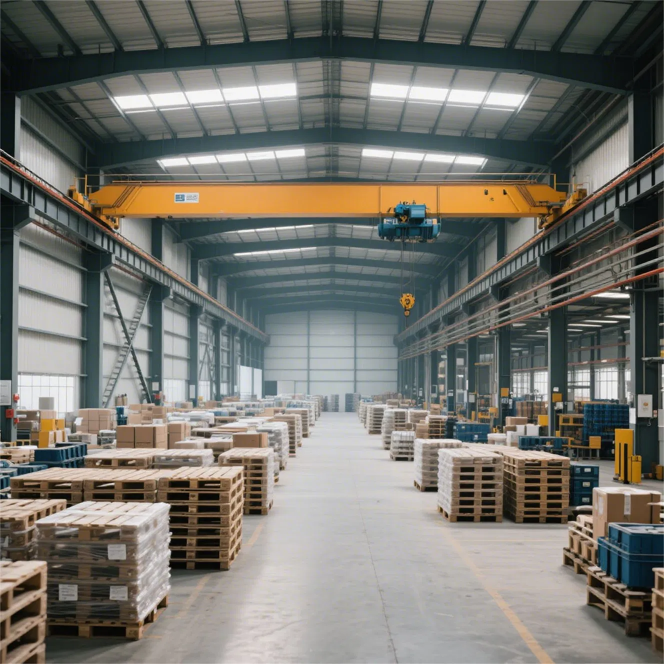 Customizable Heavy-Duty Steel Warehouse Designed for Extreme Weather Resilience