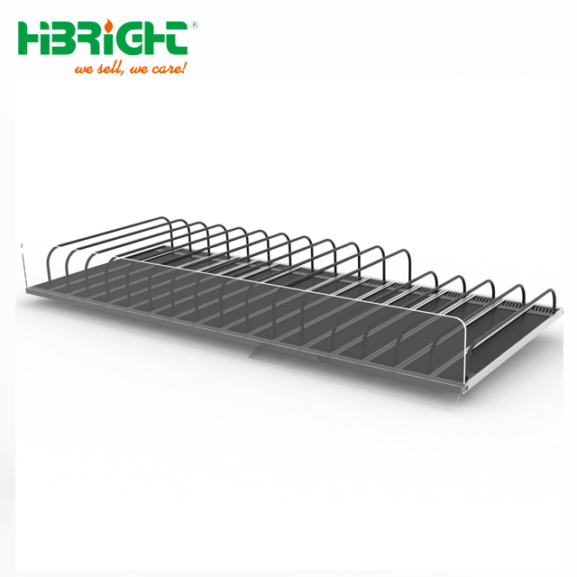 Auto Feed Gravity Track Roller Shelf System for Supermarket Gondola