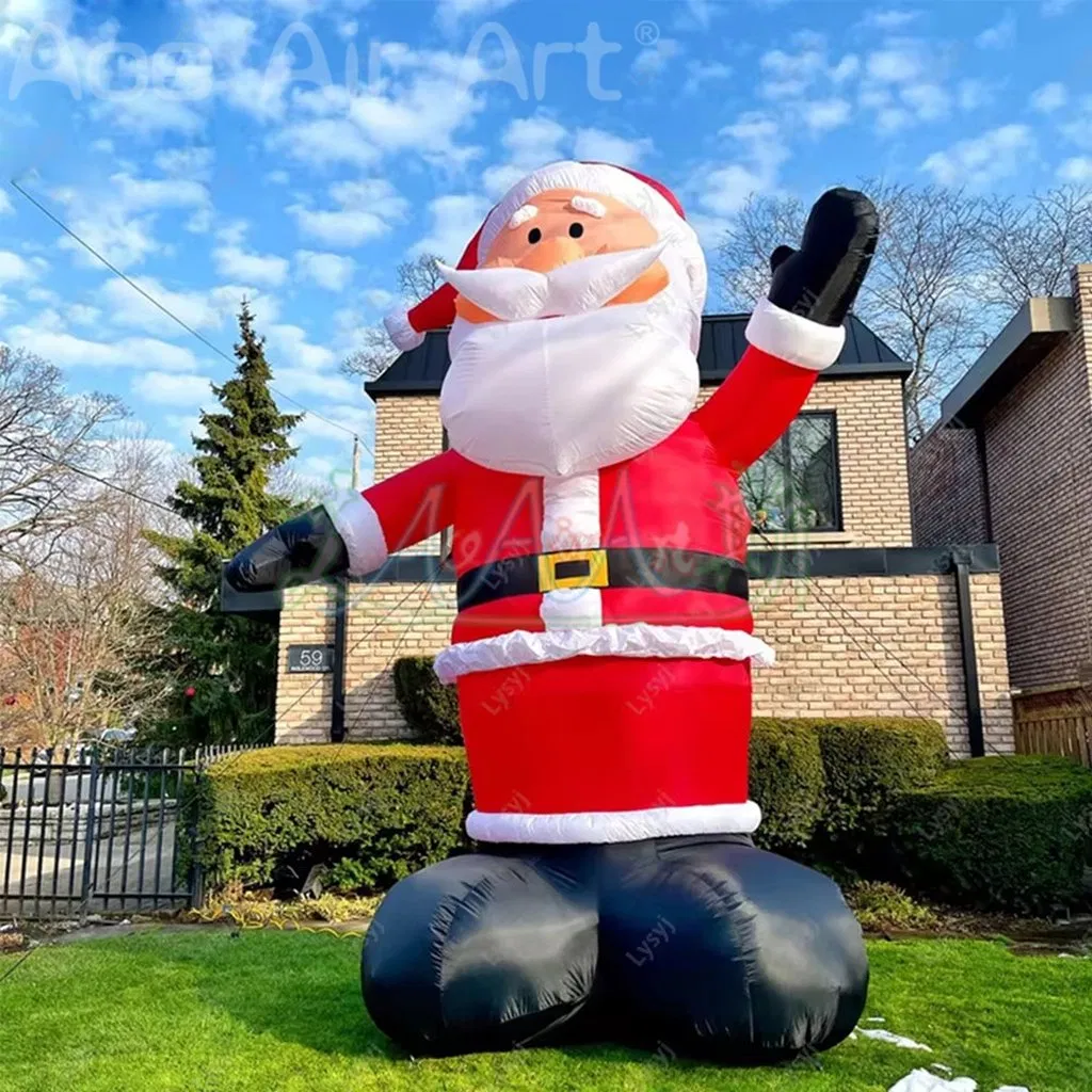 Large Inflatable Santa Claus Model for Christmas Festival Playground Decoration