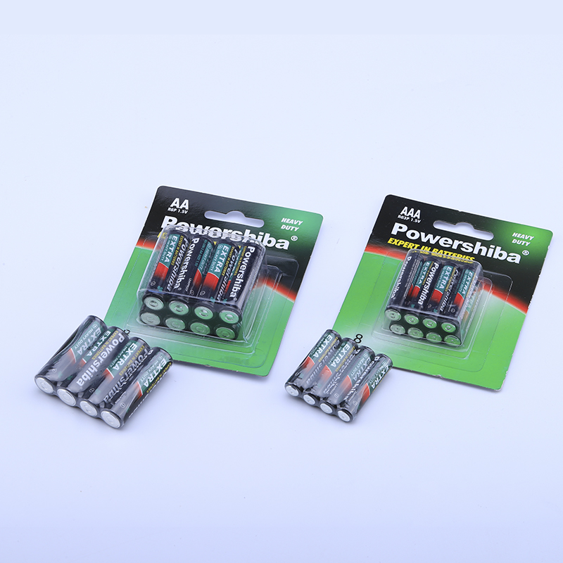 R6 AA Um-3 PVC Jacket 1.5V Dry Cell Battery