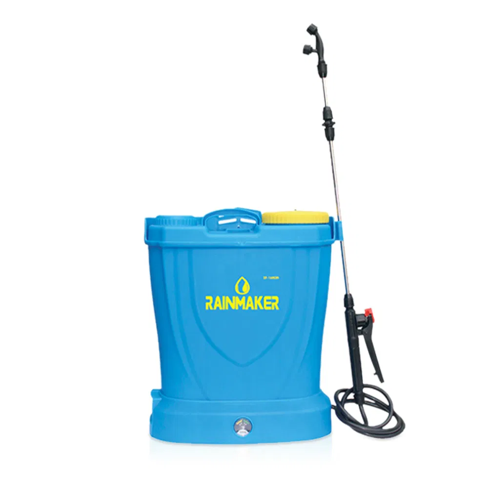 Rainmaker 16L Agricultural Lawn Plastic Knapsack Rechargeable Irrigation Water Battery Sprayer